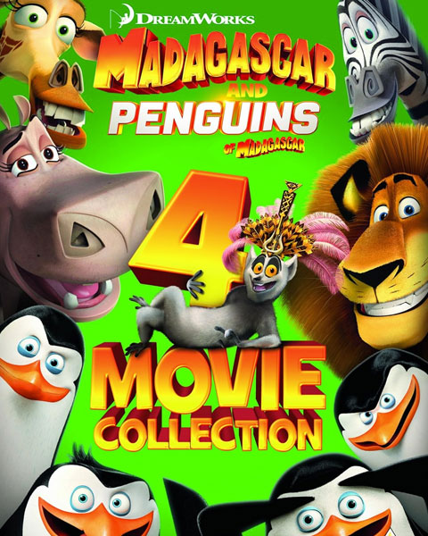 Madagascar 4-Movie Collection (HD) Movies Anywhere Redeem