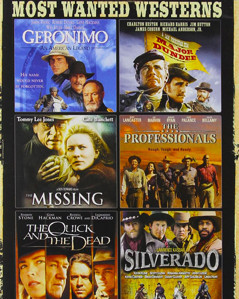 6-Movie Most Wanted Westerns (SD) Movies Anywhere Redeem