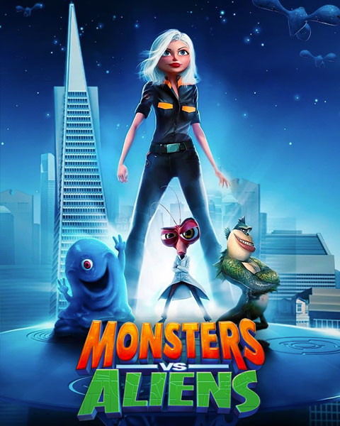 Monsters Vs Aliens (HD) Vudu/Fandango OR Movies Anywhere Redeem