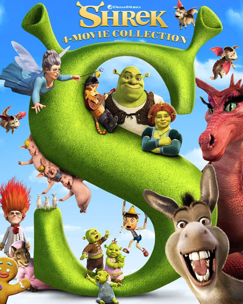 Shrek 4-Movie Collection (4K) Movies Anywhere Redeem